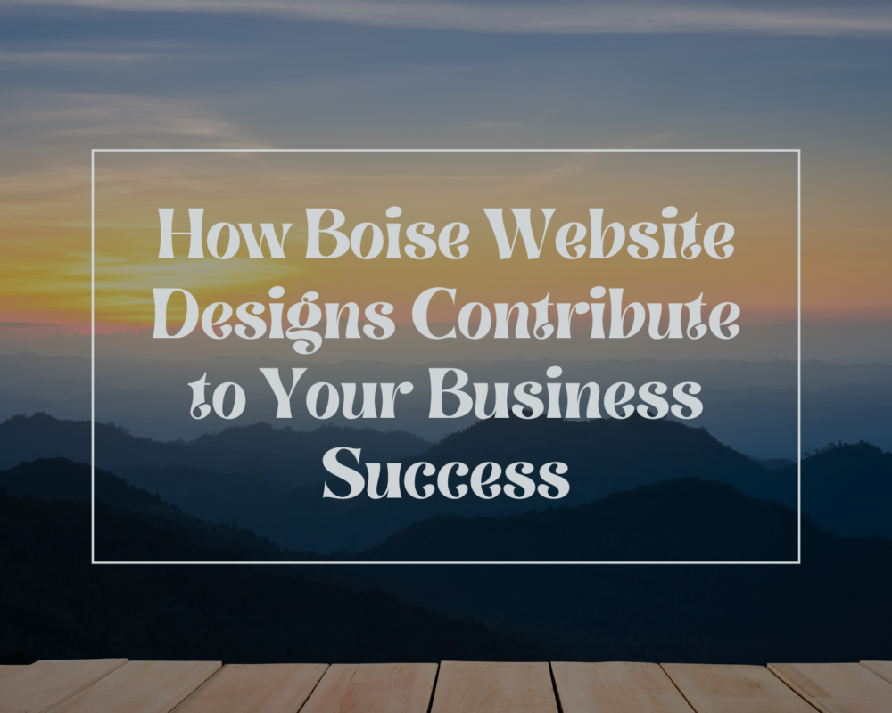 Boise website design