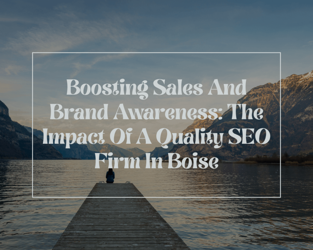 quality SEO Firm in Boise