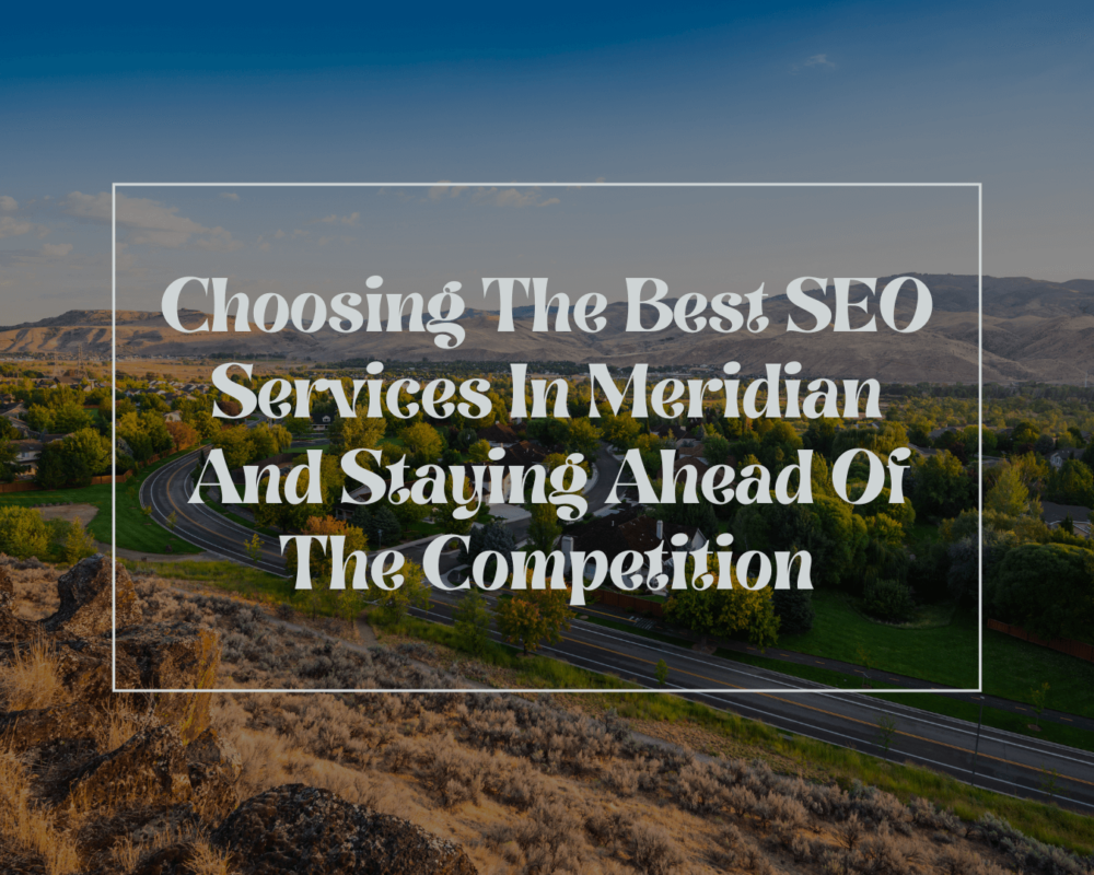 Best SEO Services in Meridian