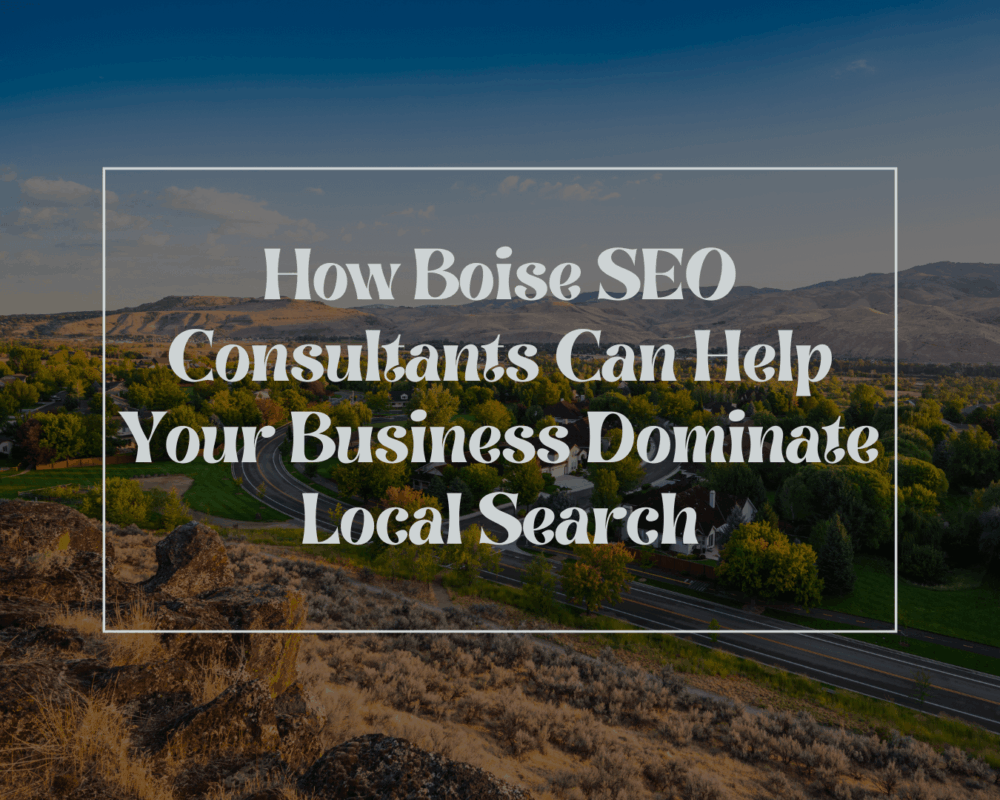 Boise SEO Consultants