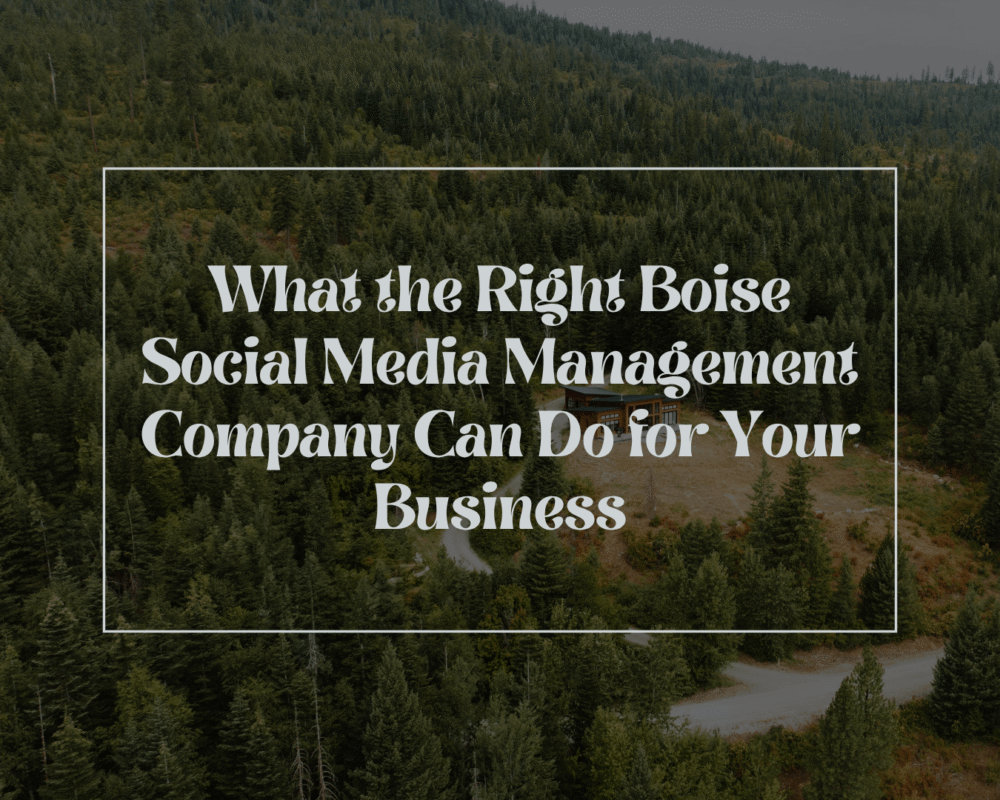 boise social media management company