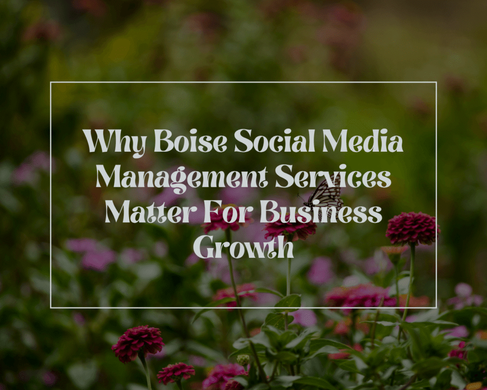 boise social media management services