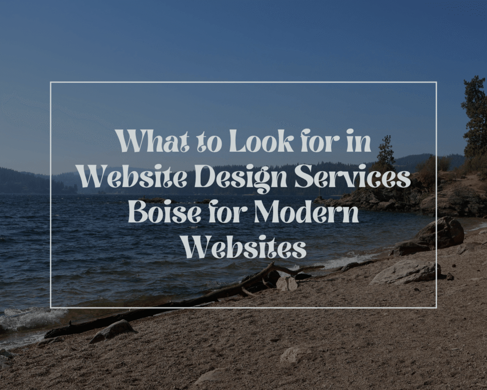 Website Design Services Boise