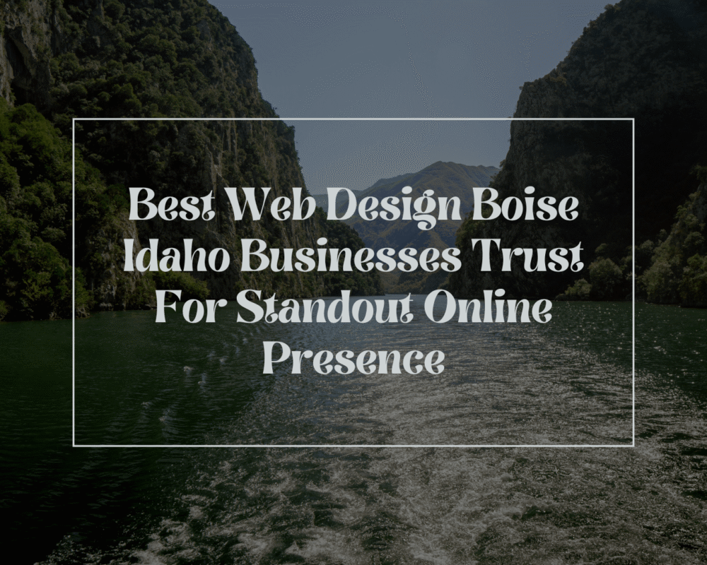 Best Web Design Boise Idaho
